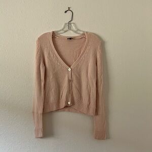Pink Talbots Lambswool Sweater